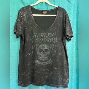 Ladies XXL Harley Davidson T-shirt